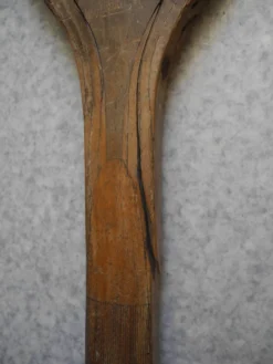 Ancienne raquette de tennis en bois, 1900