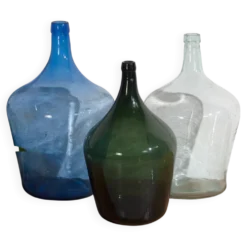 Anciennes coupes en verre (c.1920). Ensemble 3 pièces #4