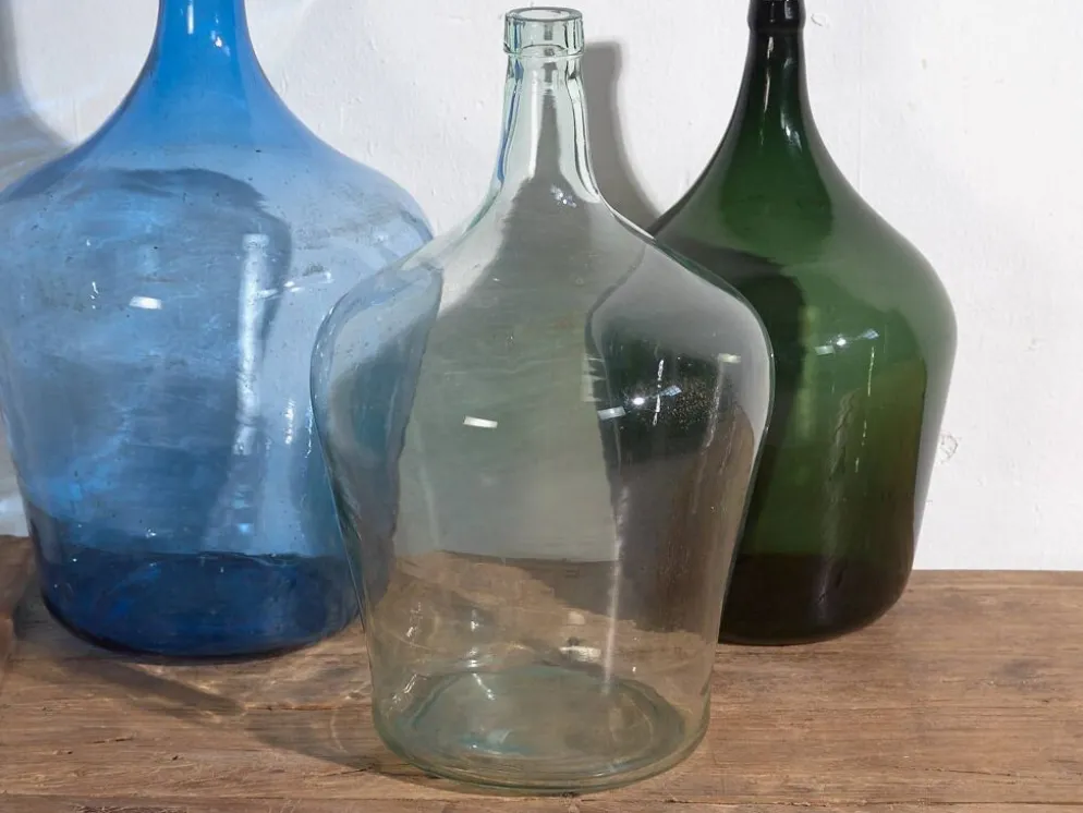 Anciennes coupes en verre (c.1920). Ensemble 3 pièces #4
