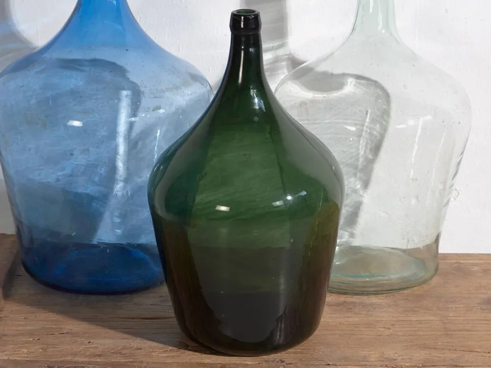 Anciennes coupes en verre (c.1920). Ensemble 3 pièces #4