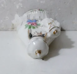 Ancienne vierge Marie statue en porcelaine Notre Dame 16,5 cm