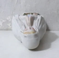 Ancienne vierge Marie statue en biscuit 25,5 cm