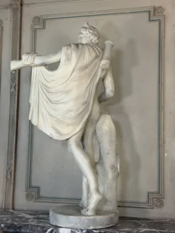Apollon du Belvédère, plâtre d’après l’Antique, vers 1900
