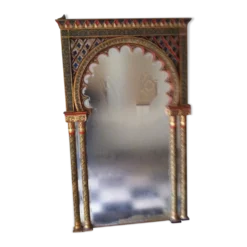 Arche miroir Radjastan ancien 190x120 cm