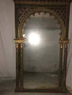 Arche miroir Radjastan ancien 190x120 cm