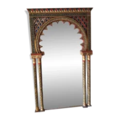 Arche miroir Radjastan ancien 190x120 cm