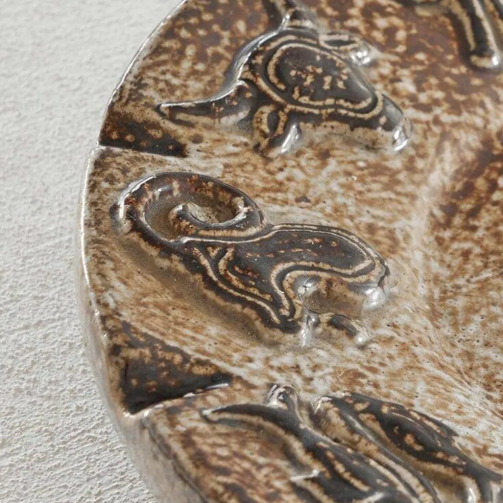 Armogrès Schale 'Zodiac' en poterie des années 1960