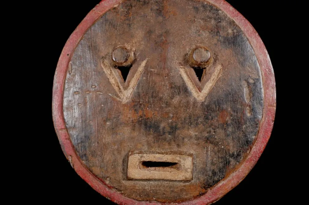 Art Africain Afrique Tribal - Masque Baoulé Baule Goli - Déco Ethnique