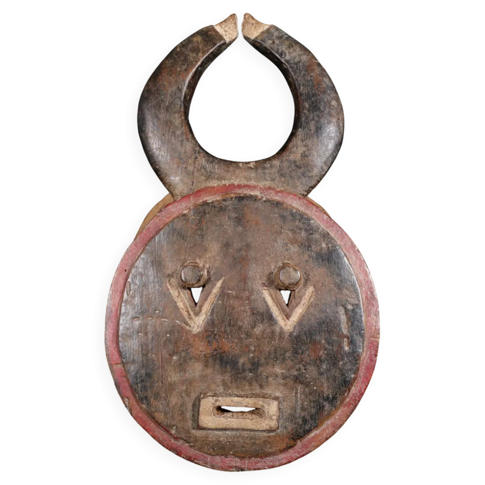 Art Africain Afrique Tribal - Masque Baoulé Baule Goli - Déco Ethnique