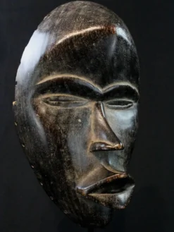Art Africain - Ancien Masque de course Ethnie Dan - Côte d'Ivoire - 22,5