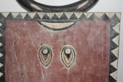 Art Africain Masque palette bois sculpte Cote d'Ivoire Baoule hauteur 87 cm
