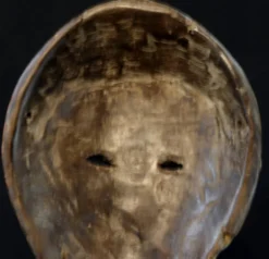 Art Africain Tribal - Masque Kela Yela RDC - 24,5 Cms