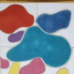 Art céramique encadré des années 1990 par Jan Snoeck, Pays-Bas