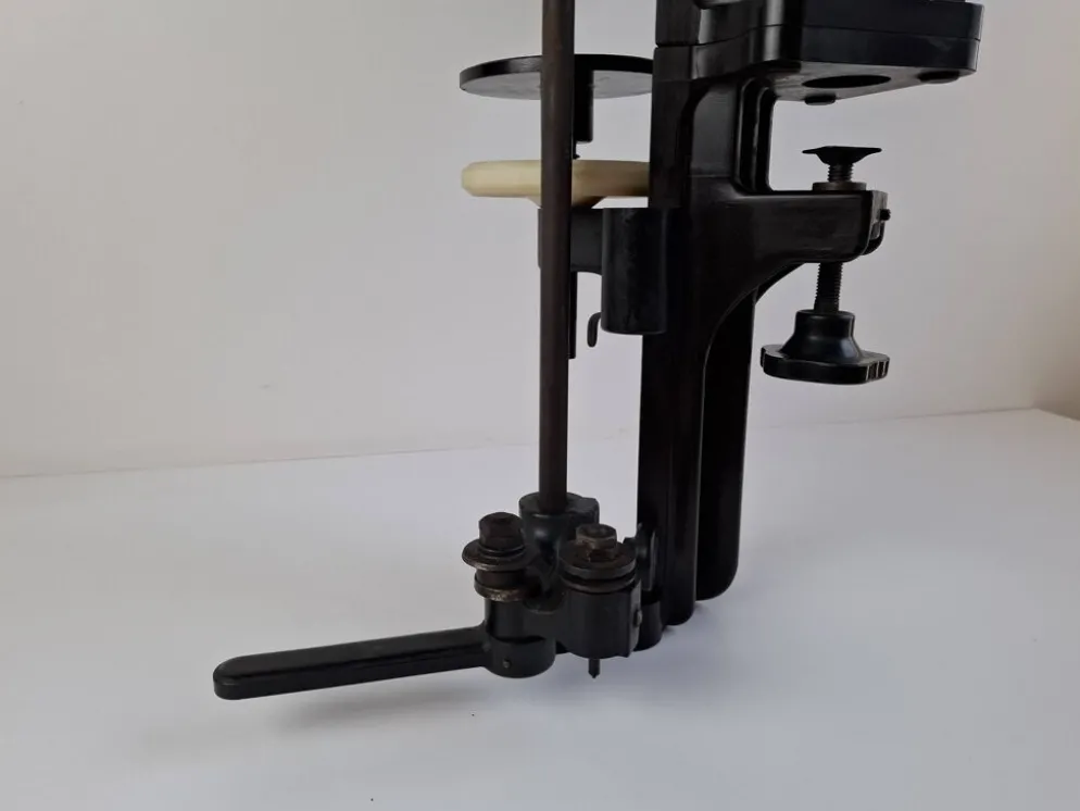 Art Deco Czechoslovak Industrial Tabletop Can Closer, 1930s
