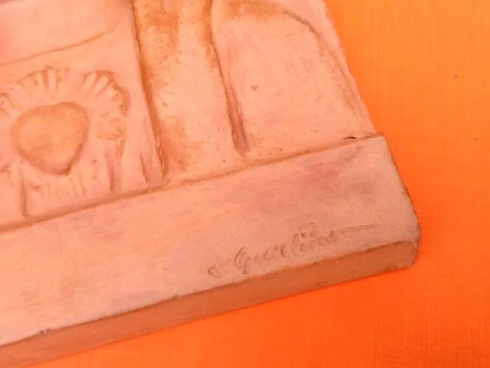 Arts Religieux Desgodets Paris Sculpture bas relief à suspendre Jésus Christ