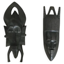 art tribal - 2 masques affricain