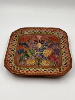 Assiette carrée en céramique Ceramica del Convento