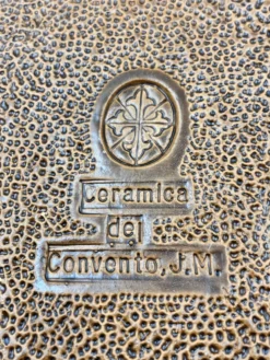 Assiette carrée en céramique Ceramica del Convento