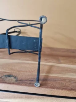 Attribué à Jacques Adnet (1900-1984) - Porte revue en métal laqué noir