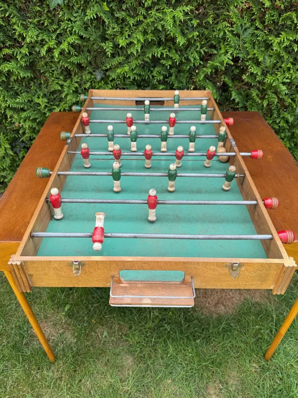 Baby foot ancien pliable,années 50.