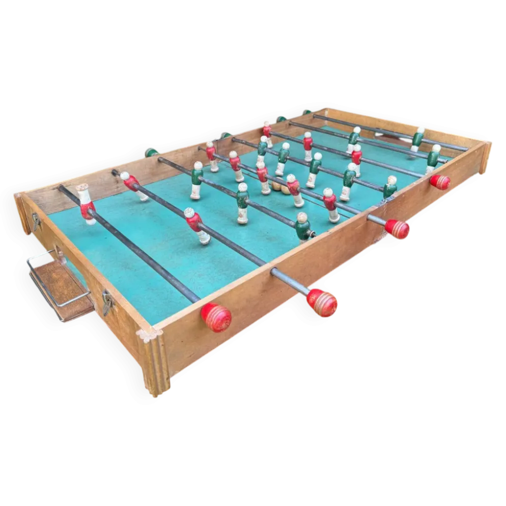 Baby foot ancien pliable,années 50.