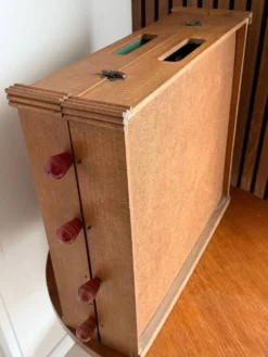 Baby-foot pliant en bois vintage