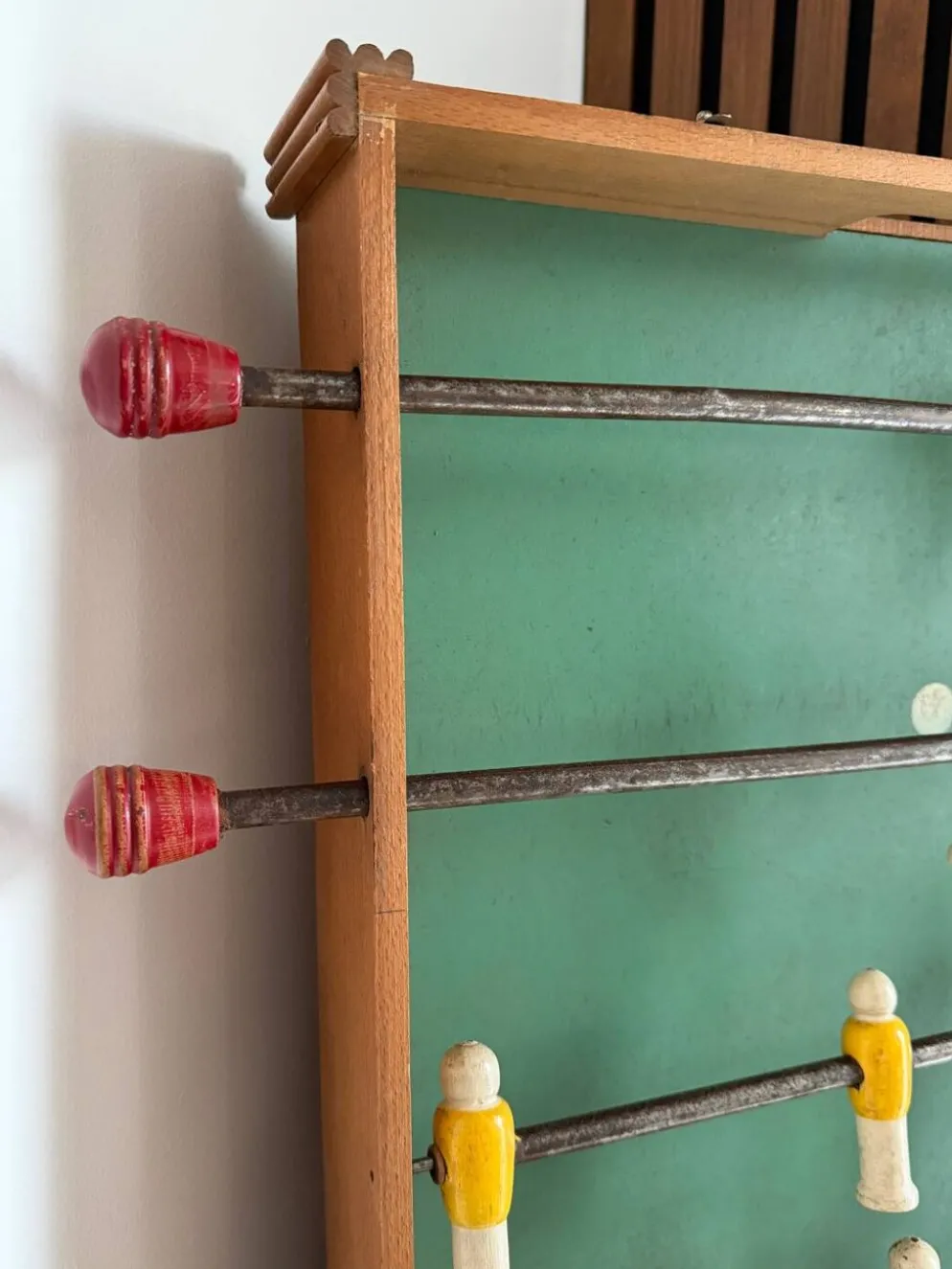 Baby-foot pliant en bois vintage