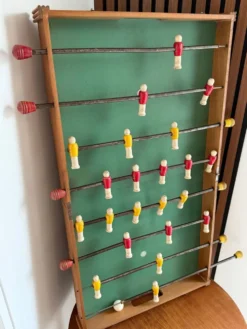 Baby-foot pliant en bois vintage