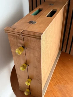 Baby-foot pliant en bois vintage