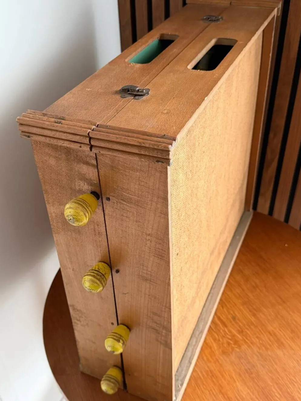 Baby-foot pliant en bois vintage