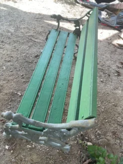 Banc ancien de style Coalbrookdale