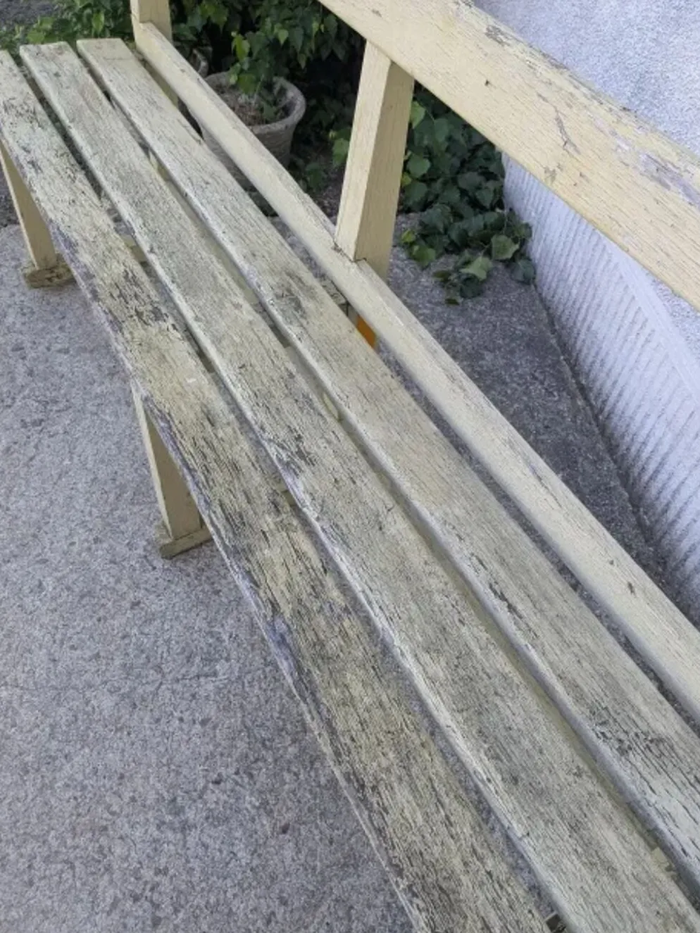 Banc de jardin