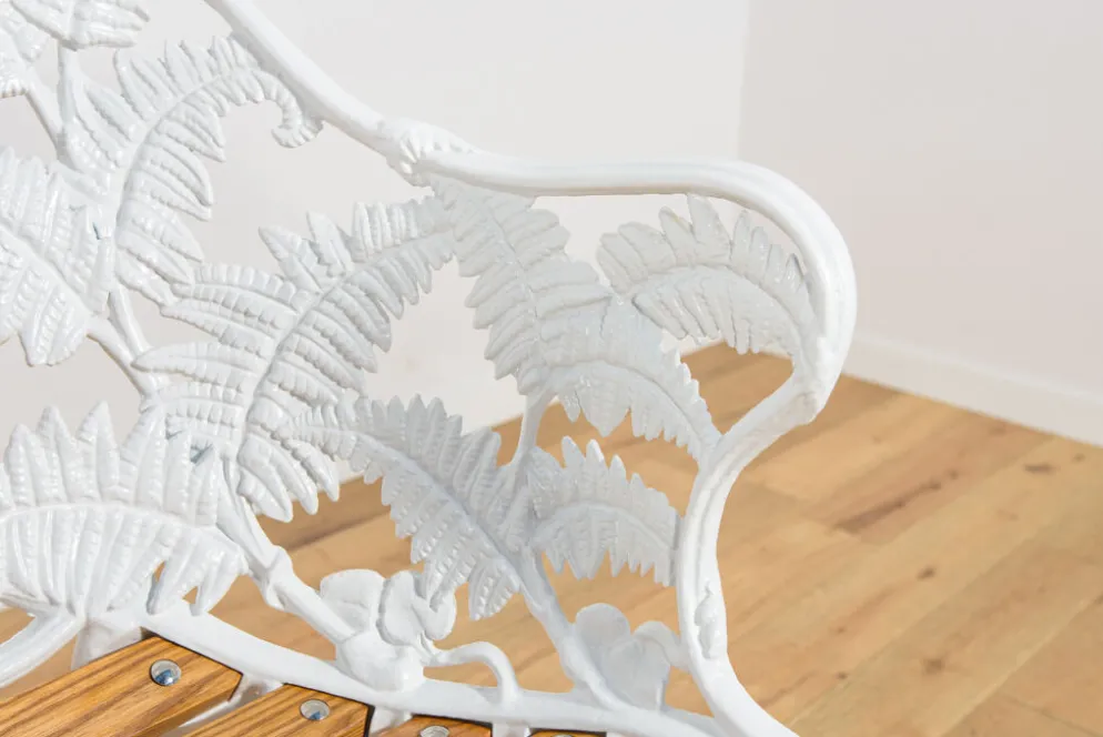 Banc de jardin Coalbrookdale de style victorien, Royaume-Uni, années 1950