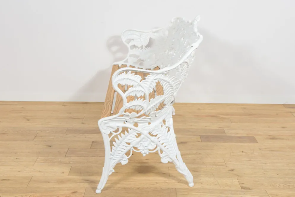 Banc de jardin Coalbrookdale de style victorien, Royaume-Uni, années 1950