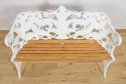 Banc de jardin Coalbrookdale de style victorien, Royaume-Uni, années 1950