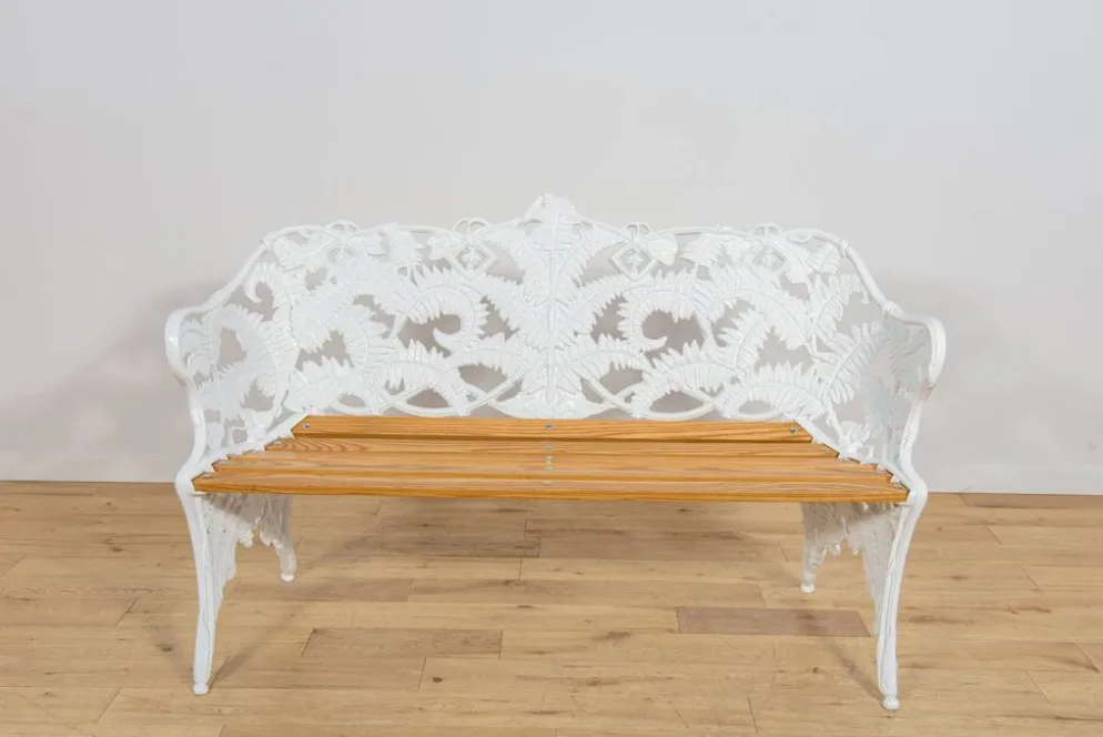 Banc de jardin Coalbrookdale de style victorien, Royaume-Uni, années 1950
