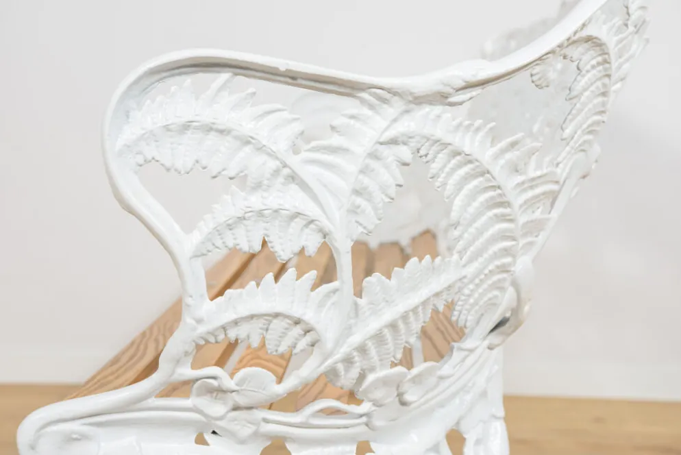 Banc de jardin Coalbrookdale de style victorien, Royaume-Uni, années 1950