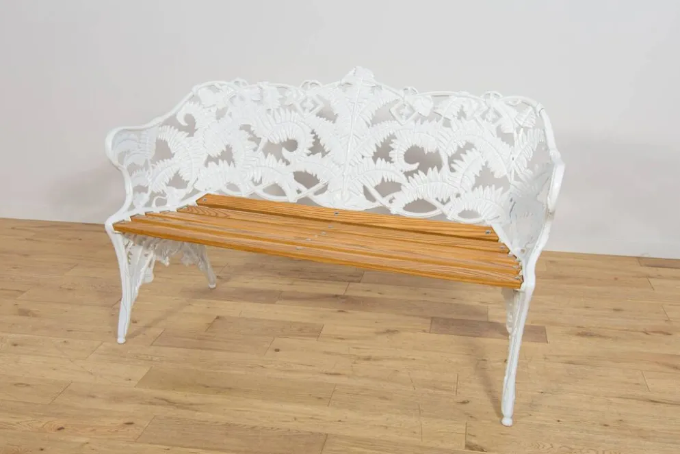 Banc de jardin Coalbrookdale de style victorien, Royaume-Uni, années 1950
