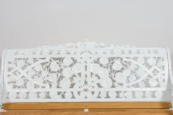 Banc de jardin en aluminium victorien, Royaume-Uni, années 1950