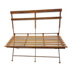 Banc de jardin en fer