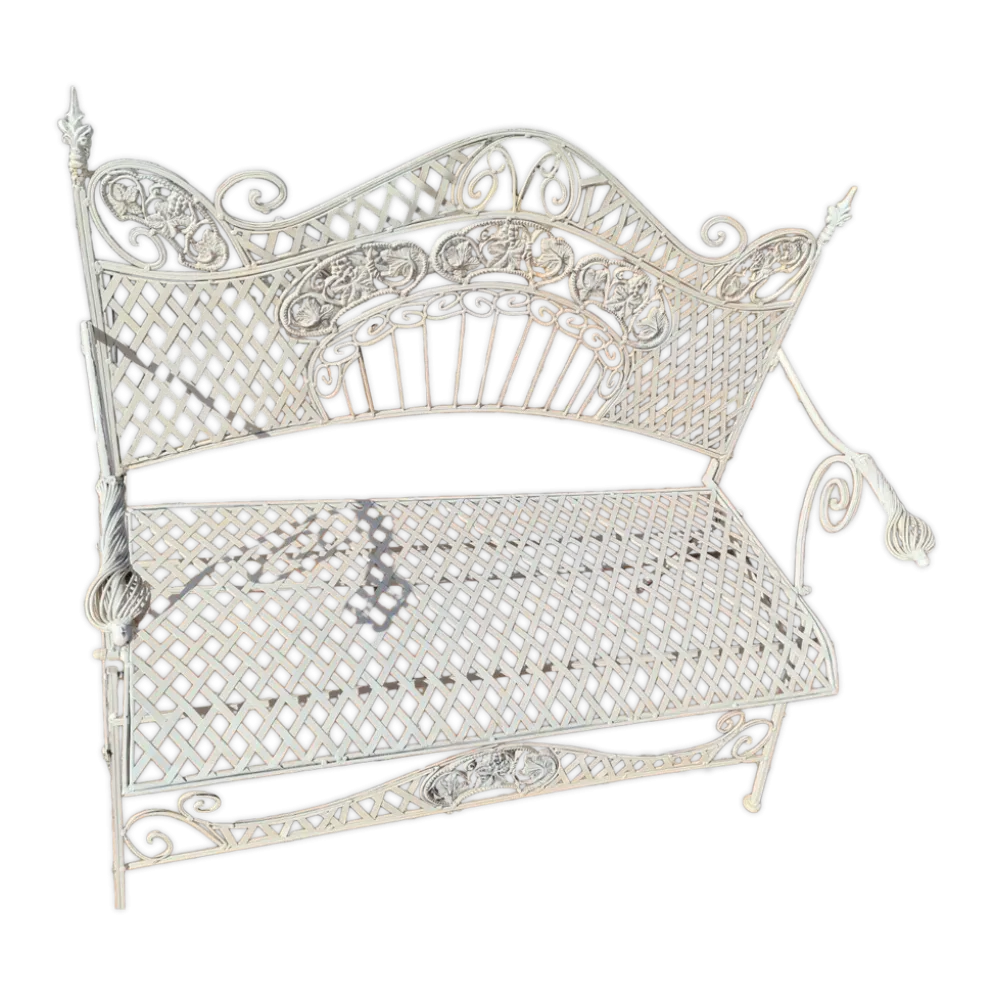 Banc de jardin en fer