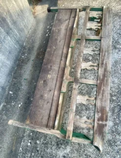 Banc en bois