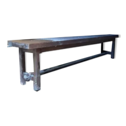 Banc en chêne vintage