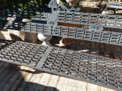 Banc en fonte