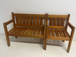 Banc et chaise enfant