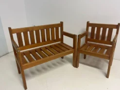 Banc et chaise enfant