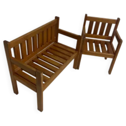 Banc et chaise enfant