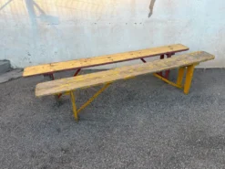 Bancs pliants de brasserie