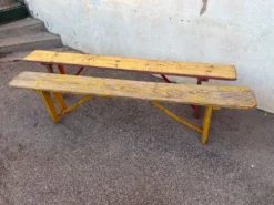 Bancs pliants de brasserie