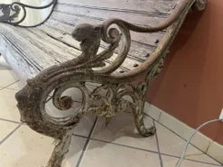 banc style colonial ancien